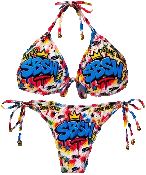 Hard Paint Bikini sets
